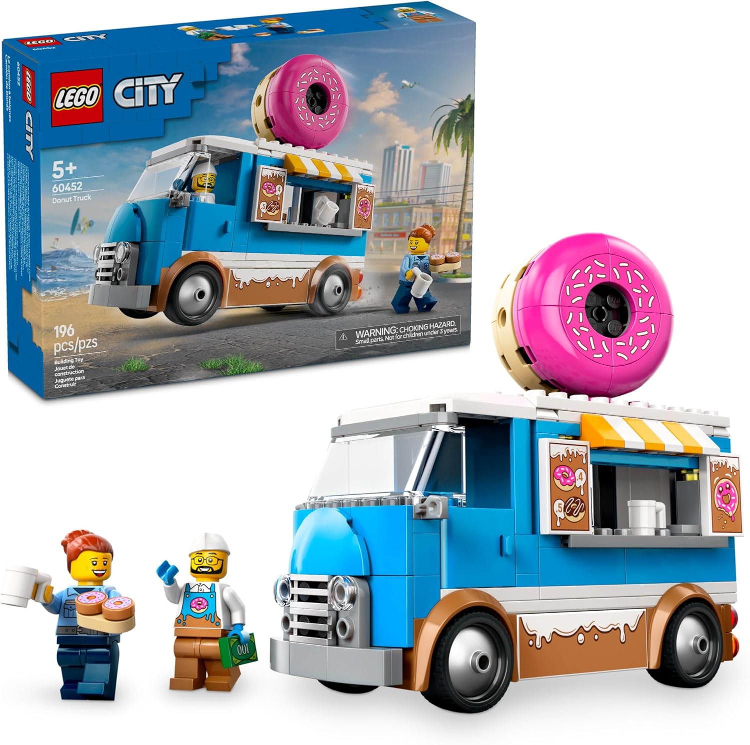 LEGO City Donut Truck Toys - Building Toys