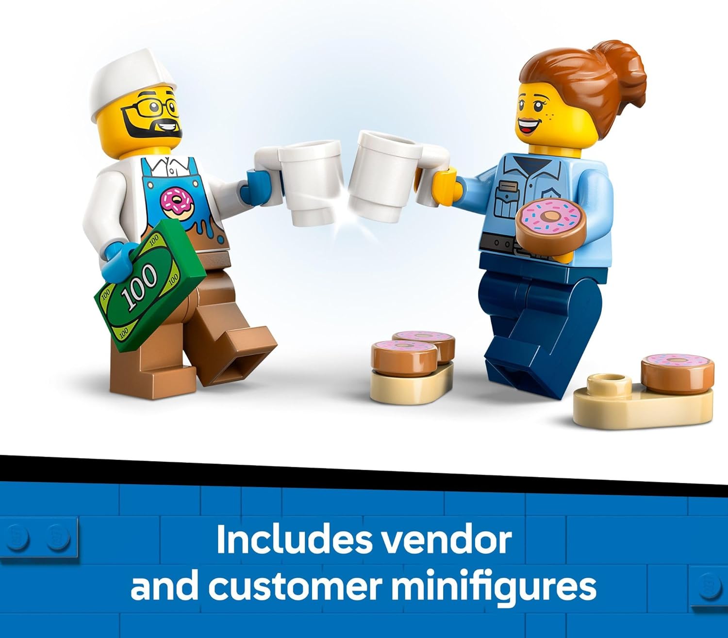 LEGO City Donut Truck Toys - Building Toys - Image 5