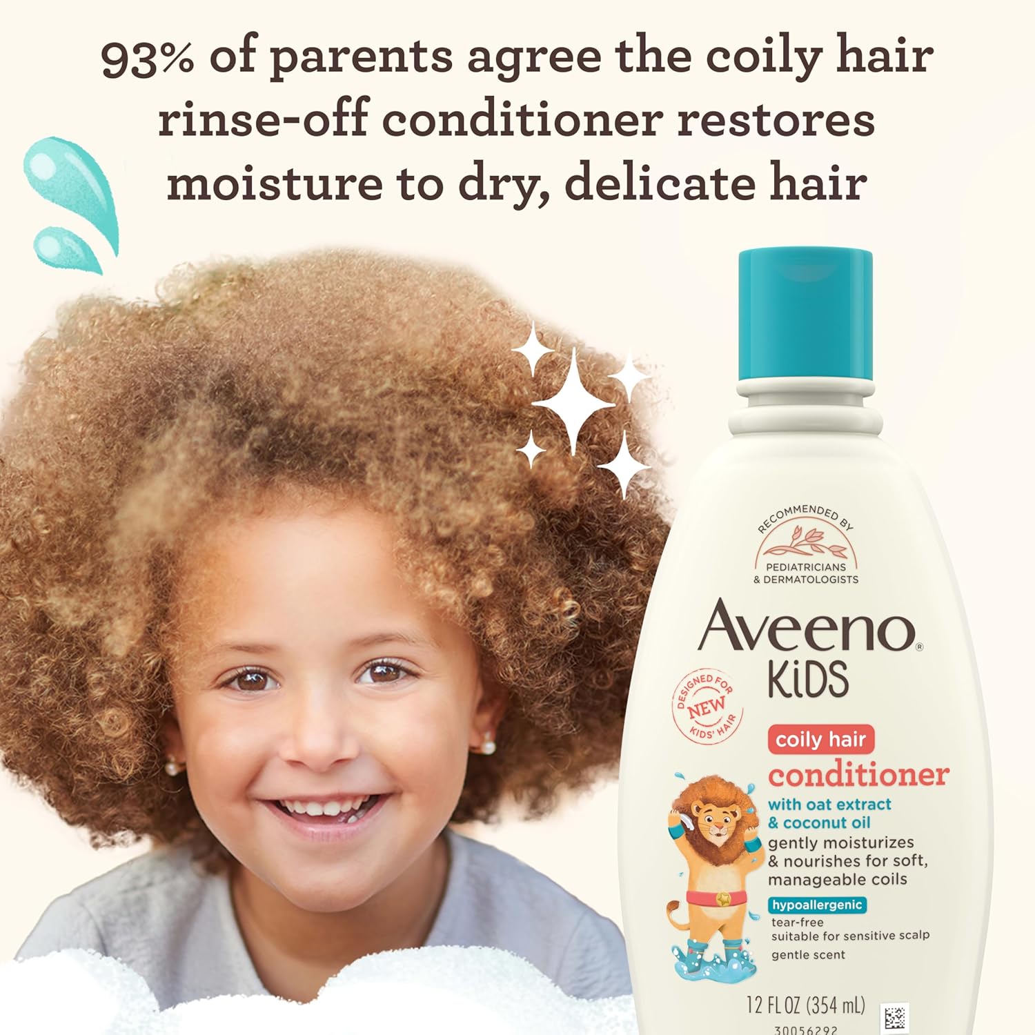 Aveeno Kids Conditioner - 12oz - Image 2