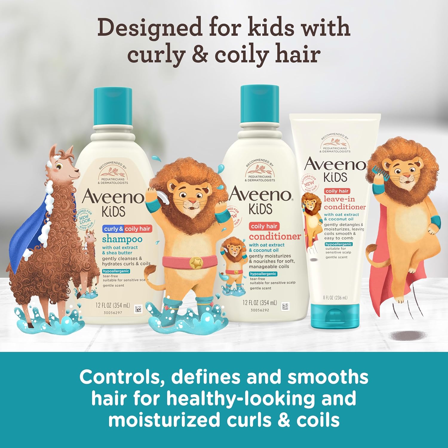 Aveeno Kids Conditioner - 12oz - Image 3