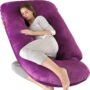 Pregnancy Pillow (U-Shaped) - Purple