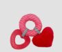 Carter's Just One You Valentine Soft Loop Rattle