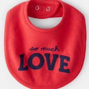 Carter's Baby Valentine "So Much Love" Bib