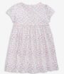 Toddler Girl Casual Dress - White, 12mths
