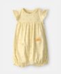 Carter's Baby Girl Yellow Sunshine Romper - 6mths