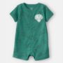 Carter's Baby Boy Snap-Up Romper - 3mths, Green