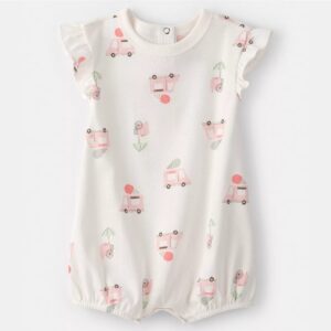 Carter's Baby Girl Ice - Cream Romper