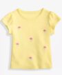 Baby Girl Yellow Flowers T - Shirt - 12mths