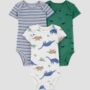 Carter's Baby Onesies 3pk - 6mths, Green