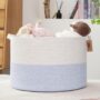 Comfy Colorblock Storage Baskets - Blue