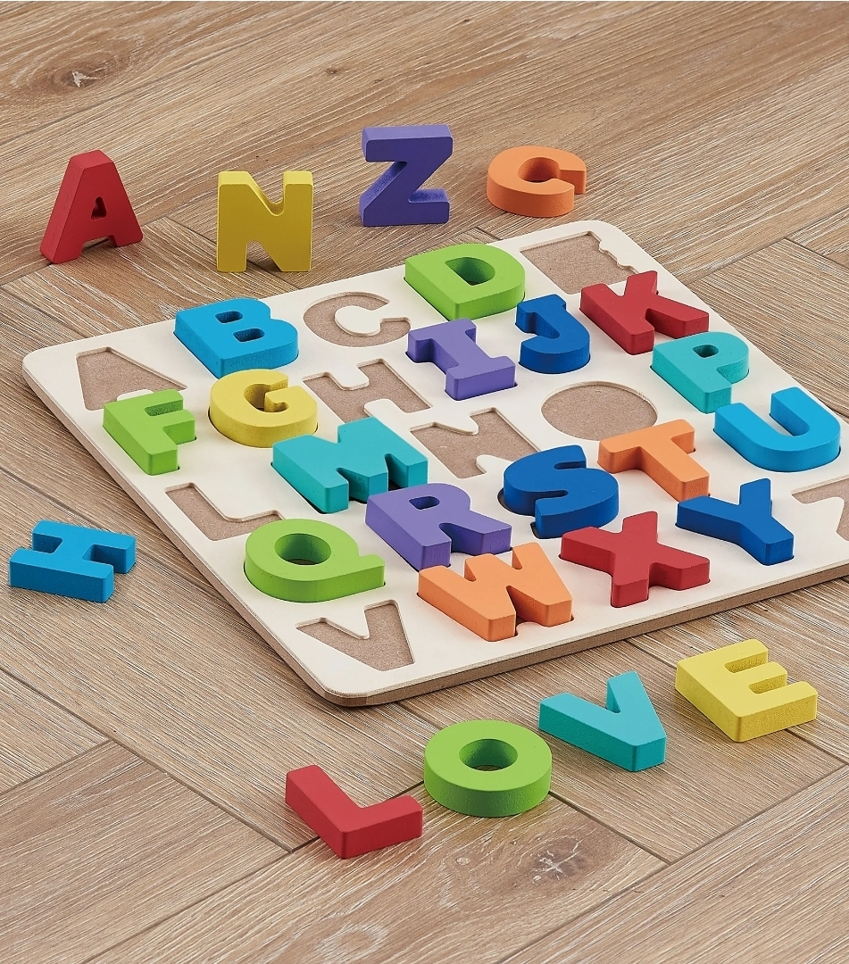 Wooden Alphabet Puzzle - Image 2