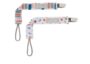 Infantino Pacifier Clips - 2pk - Blue