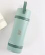 Jili All-in-One Baby Insulated Stainless Steel Bottle with Formula Container - Green