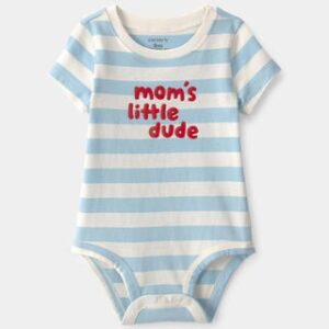 Carter's Baby "Mom's Little Dude" Bodysuit