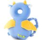 Baby Head Protector Backpack - Blue Dinosaur