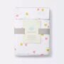 Cloud Island Fitted Crib Sheet - 100% Cotton - Sweet Hearts