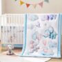 Crib Bedding Set - 4pc - Elephant