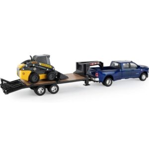 New Holland Diecast Skid Steer Truckset