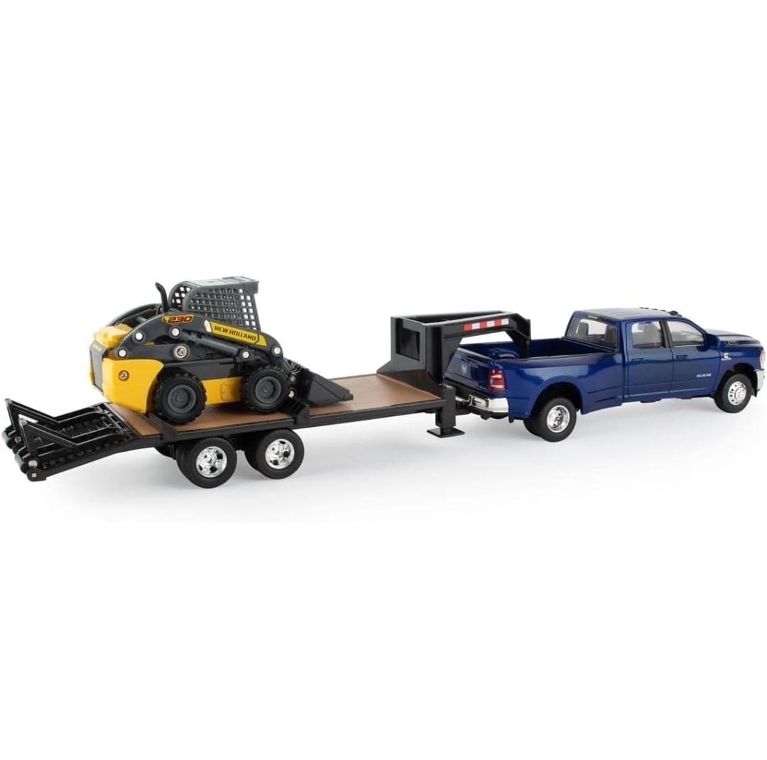 New Holland Diecast Skid Steer Truckset