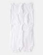 Carter's White Sleeveless Onsie - 5pk - 3mths