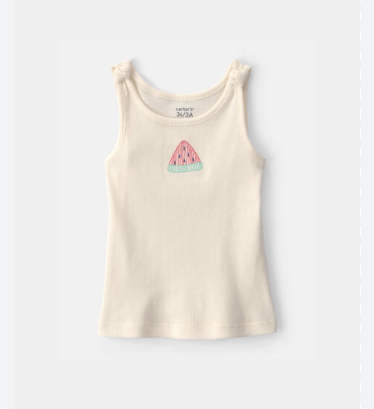 Carter’s Toddler Girls Ribbed Tank Tee