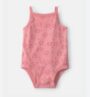 Baby Girl Crab Sleeveless Bodysuit - 3mths