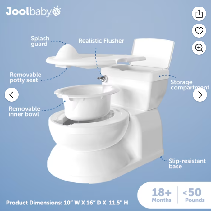 JoolBaby Real Feel 2 in 1 Potty - Image 2