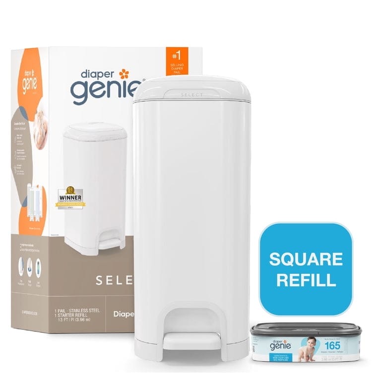 Diaper Genie Pail - Stainlees Steel