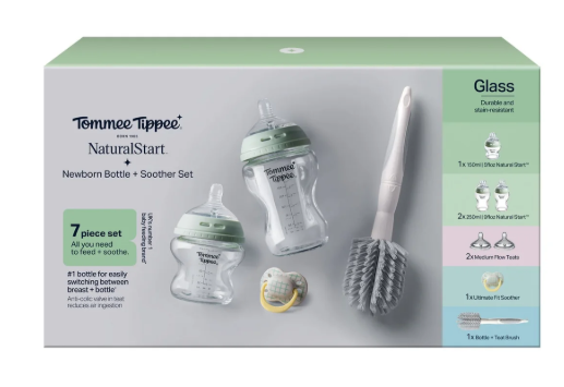 Tommee Tippee Natural Start Glass Newborn Starter Set