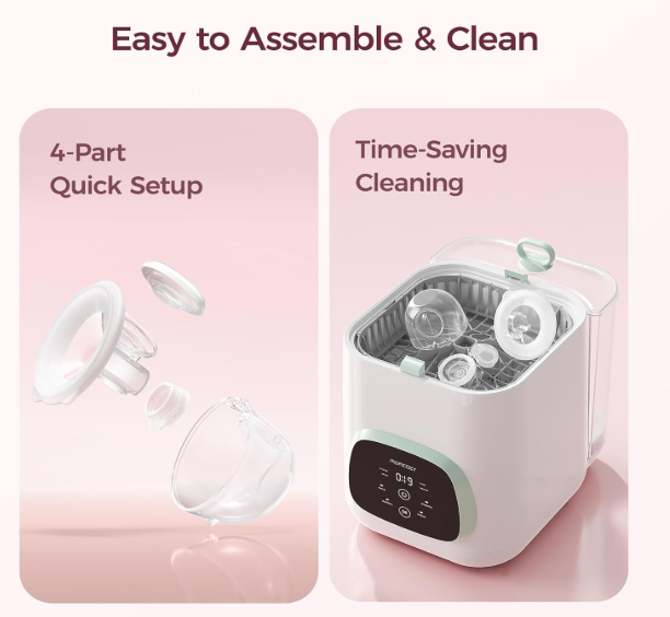 Momcozy S12 Pro - V Hands Free Electric Wearable Breast Pump - Image 2
