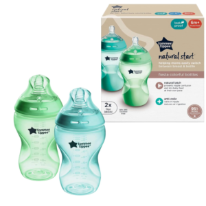 Tommee Tippee Natural Start Anti-Colic Bottles 11oz - 2pk
