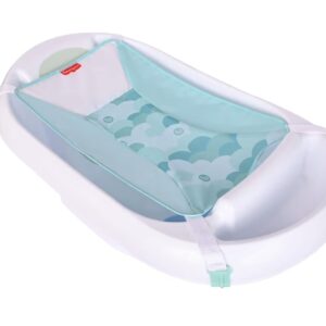 Fisher-Price 3-N-1 Grow with Baby Infant to Toddler Bath Tub with Supportive Sling