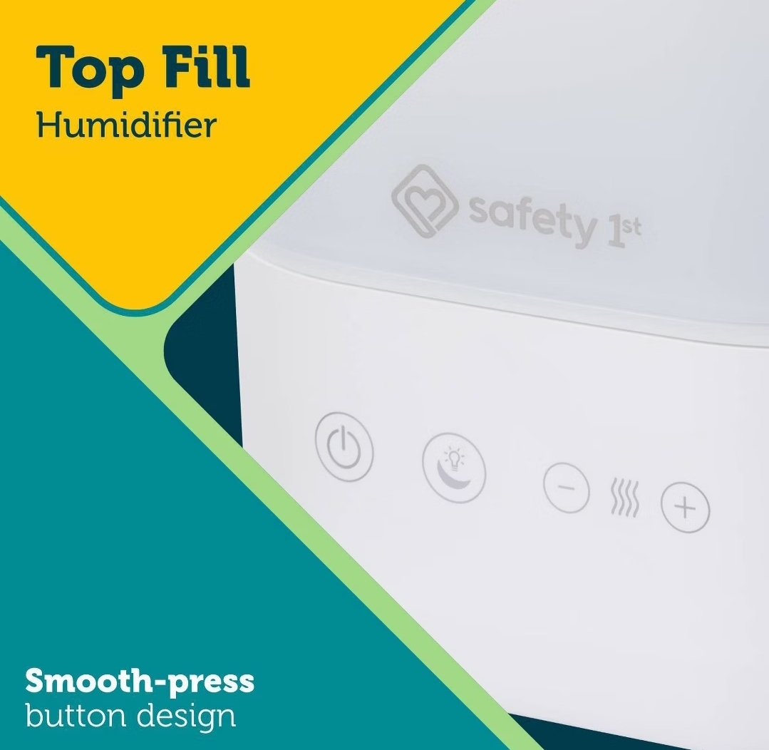 Safety 1st Comforting Cool-Mist Top-Fill Humidifier - Image 3